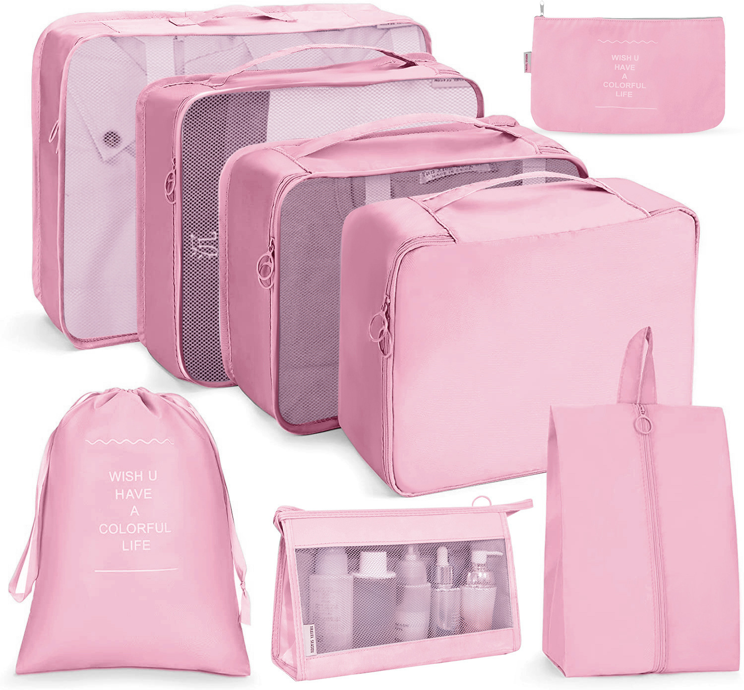 Luna & Lane 8-Piece Packing Cube Set