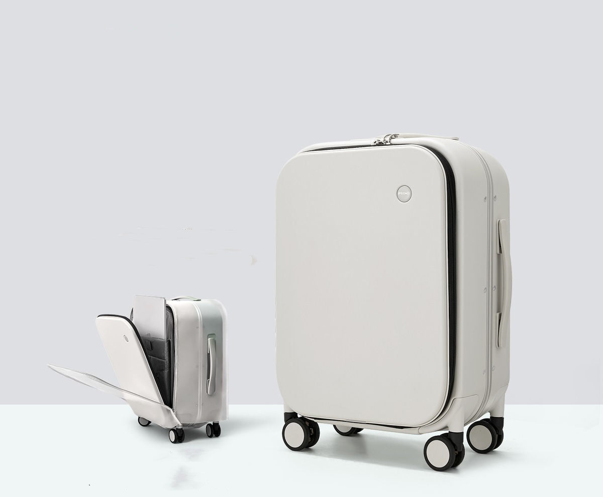 Aluminum Frame Hard Shell Trolley Suitcase with Wheels