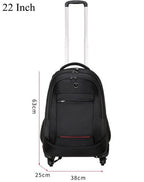 Luna & Lane Roam Wheeled Backpack