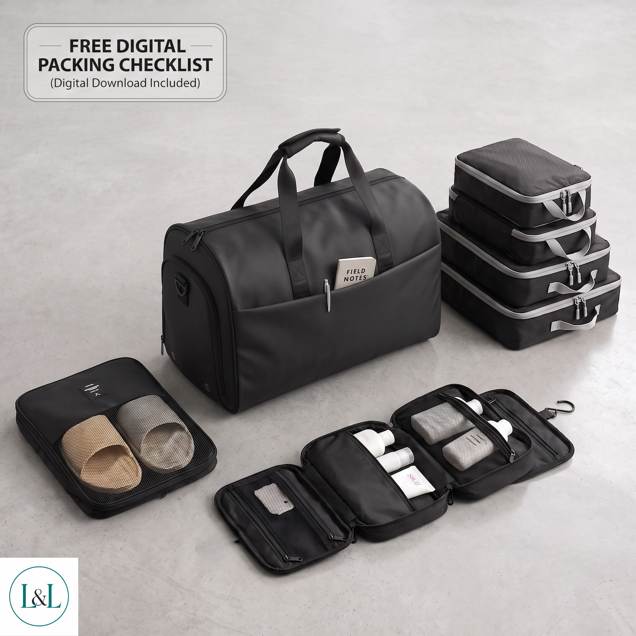 The Weekend Warrior Kit — Pack for 2-4 Days in One Under-Seat Bag