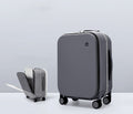 Aluminum Frame Hard Shell Trolley Suitcase with Wheels