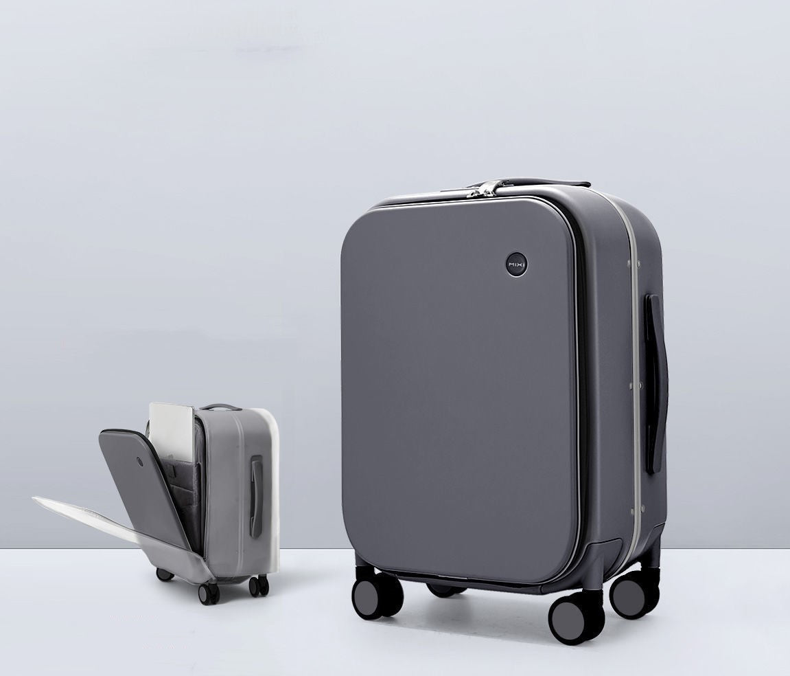 Aluminum Frame Hard Shell Trolley Suitcase with Wheels